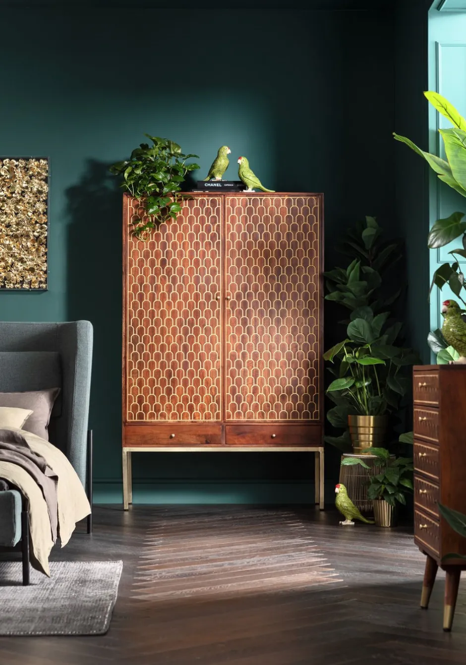 Szafa Muskat 115x180 Cm Drewniana*KARE Design