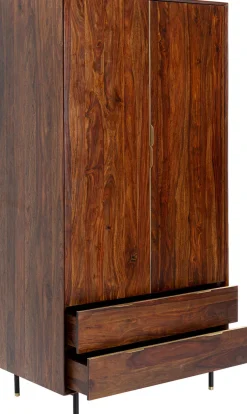 Szafa Ravello 100x190 Cm Sheesham Brązowa*KARE Design Outlet