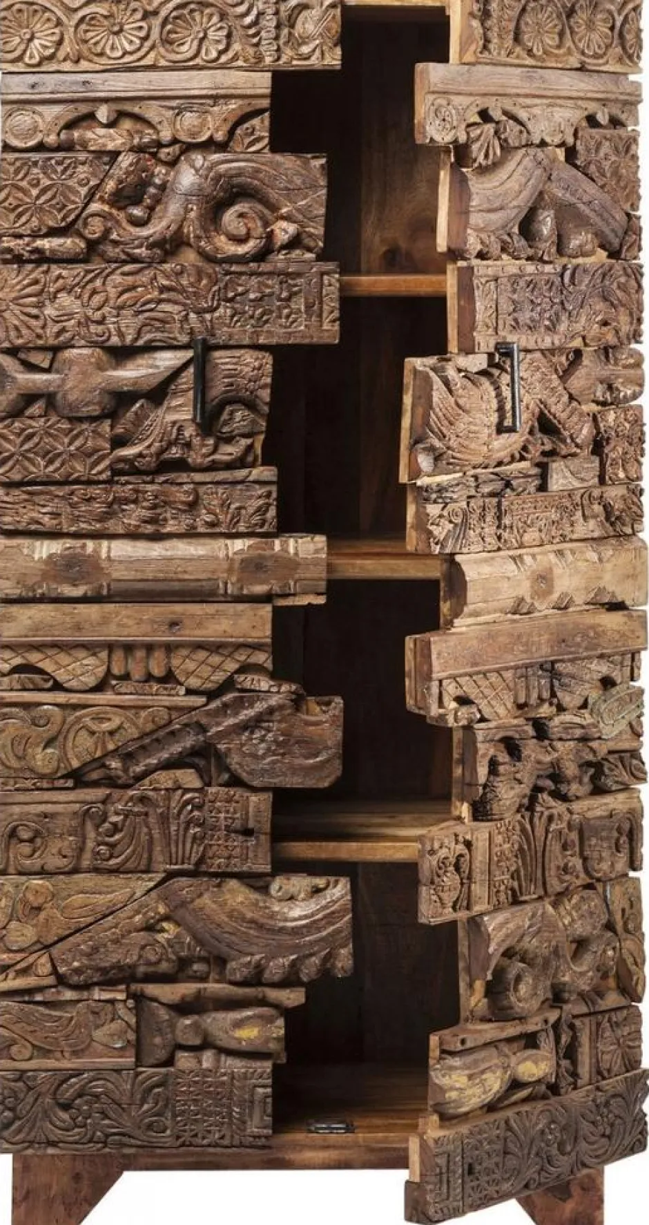 Szafa Shanti Surprise Puzzle 85x180 Cm Drewniana*KARE Design Hot