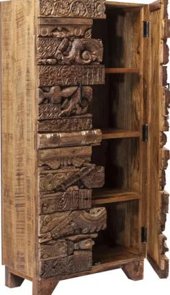 Szafa Shanti Surprise Puzzle 85x180 Cm Drewniana*KARE Design Hot