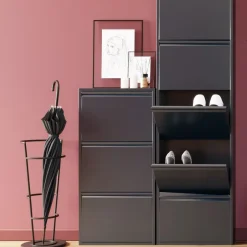 Szafka Na Buty Caruso MO 50x103 Cm Antracytowa*KARE Design Sale