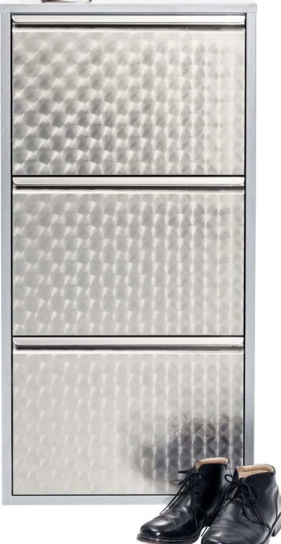 Szafka Na Buty Caruso MO 50x103 Cm Srebrna*KARE Design Sale