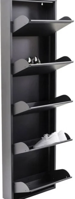 Szafka Na Buty Caruso 50x170 Cm Antracytowa*KARE Design Outlet