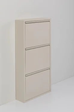 Szafka Na Buty Stalowa Kremowa 3 Przegródki 50x104 Cm*KARE Design New