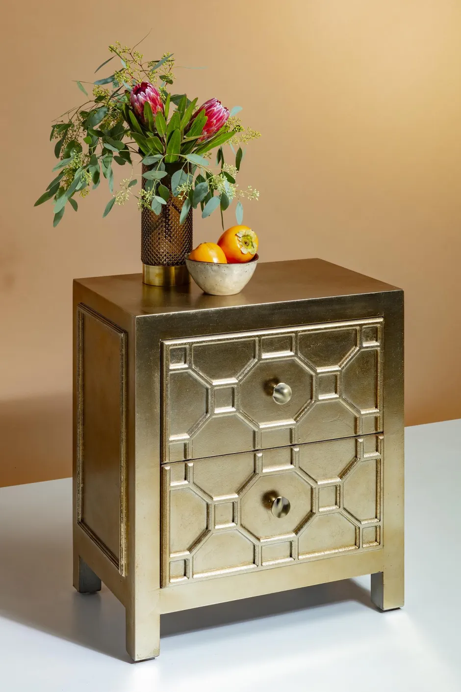 Szafka Nocna Alhambra 59x65 Cm Szampańska*KARE Design New