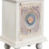 Szafka Nocna 1-drzwiowa Z Drewna Mango Front Kolorowy 50x70 Cm*KARE Design Online
