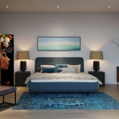 Szafka Nocna Luxury Push 49x50 Cm Szara*KARE Design Best