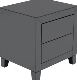 Szafka Nocna Luxury Push 49x50 Cm Szara*KARE Design Best