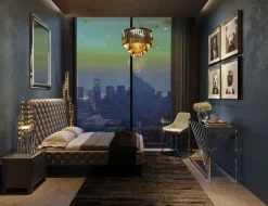Szafka Nocna Luxury Push 49x50 Cm Szara*KARE Design Best