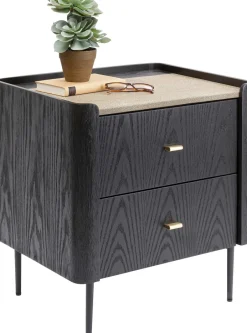 Szafka Nocna Milano 56x62 Cm Ciemnobrązowa*KARE Design New
