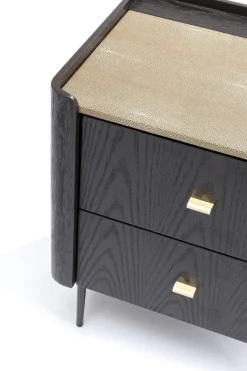 Szafka Nocna Milano 56x62 Cm Ciemnobrązowa*KARE Design New
