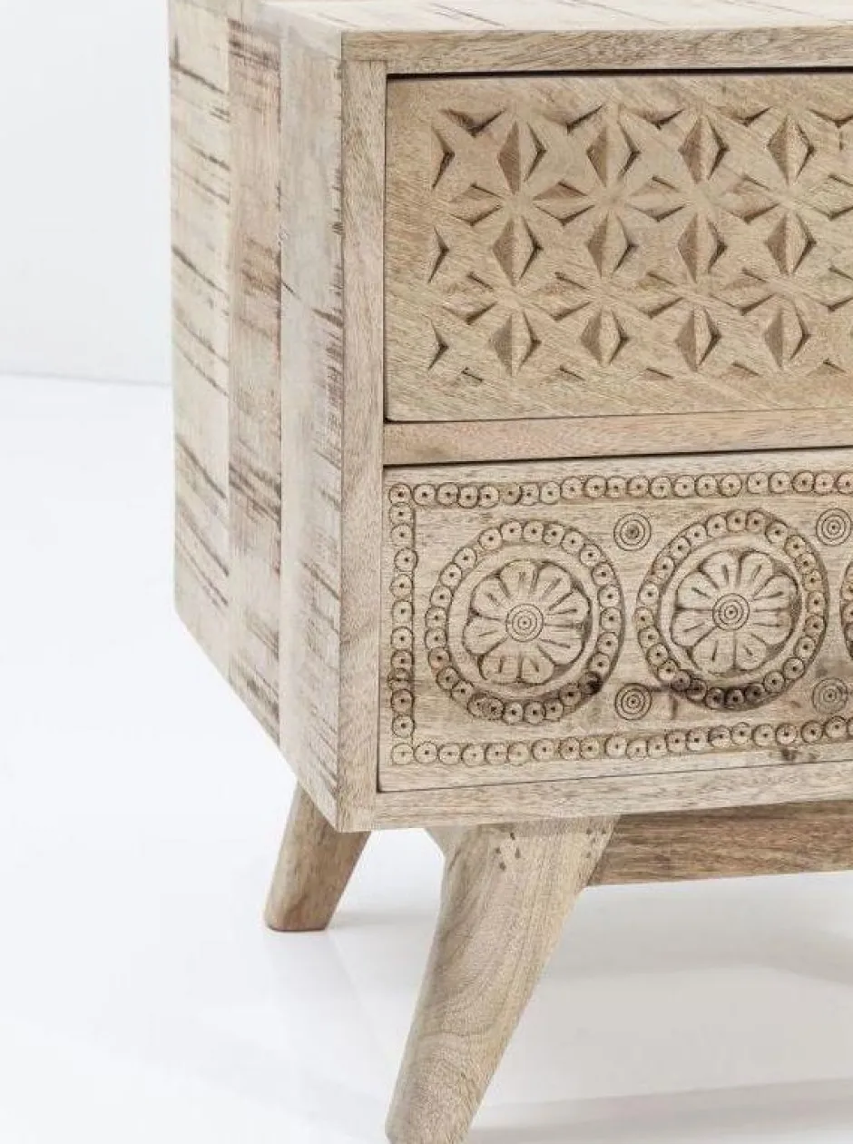 Szafka Nocna Puro 50x35 Cm Drewniana*KARE Design Outlet