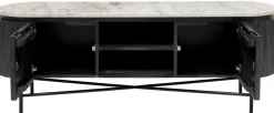 Szafka RTV Glenn 150x54 Cm Biało-szara*KARE Design Discount