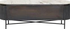 Szafka RTV Glenn 150x54 Cm Biało-szara*KARE Design Discount
