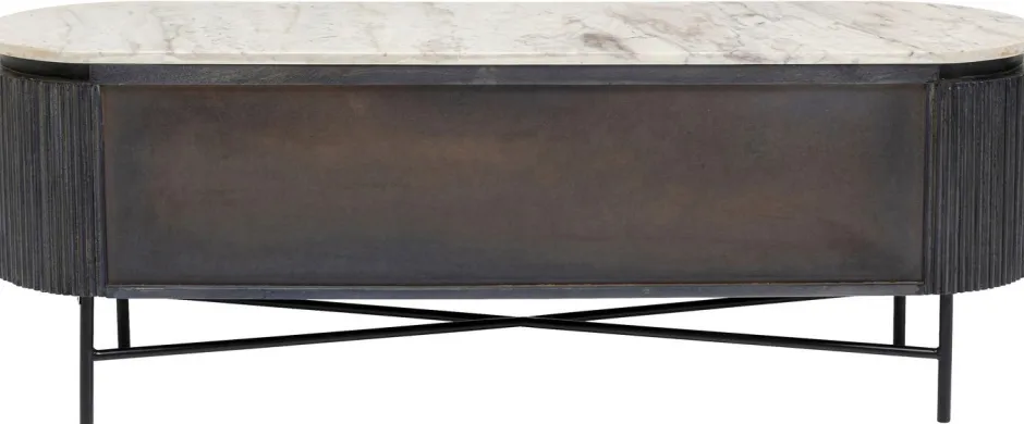 Szafka RTV Glenn 150x54 Cm Biało-szara*KARE Design Discount