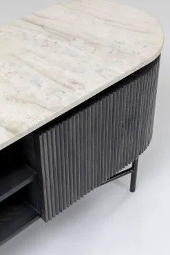 Szafka RTV Glenn 150x54 Cm Biało-szara*KARE Design Discount
