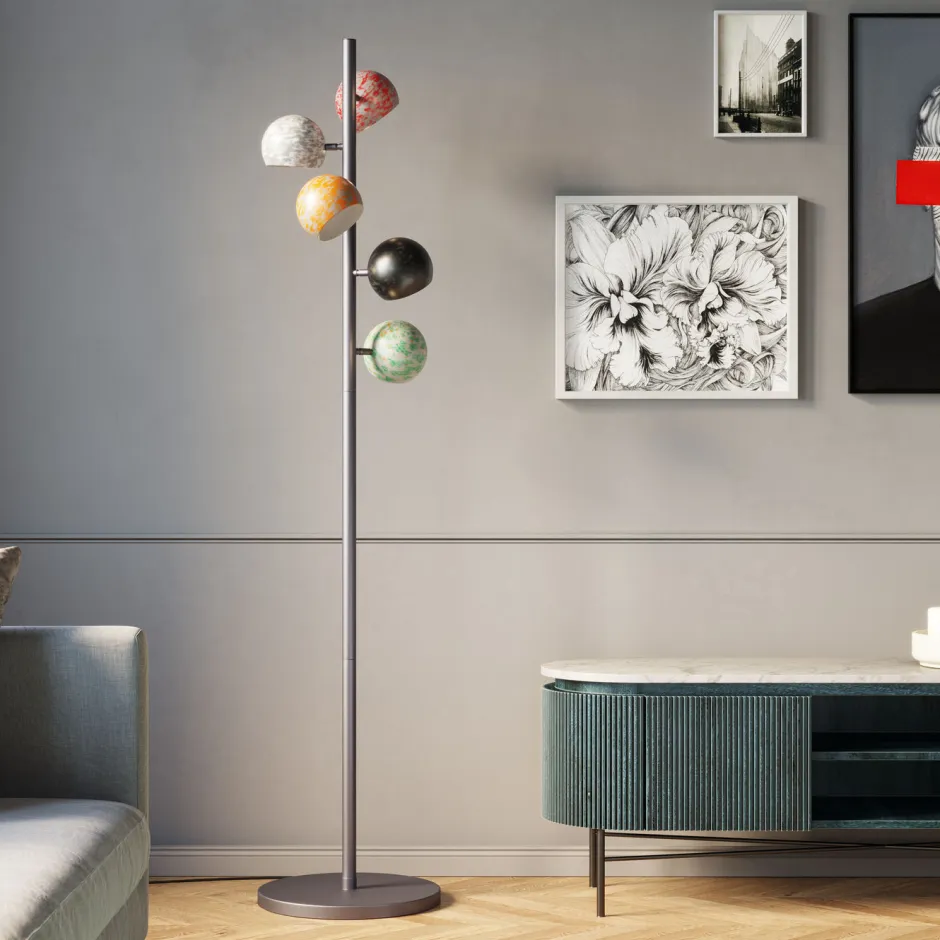 Szafka RTV Glenn 150x54 Cm Biało-szara*KARE Design Discount