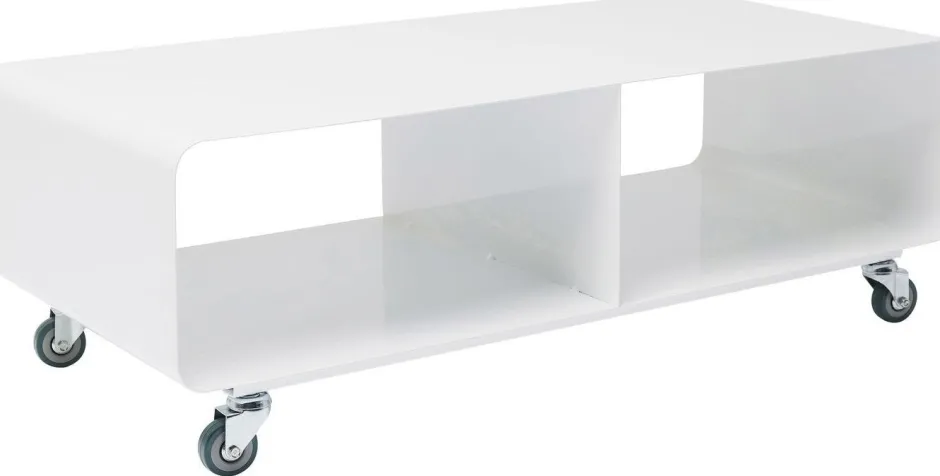 Szafka RTV Lounge 90x30 Cm Biała*KARE Design Online