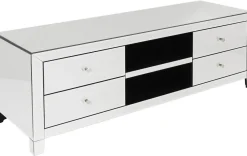 Szafka RTV Luxury 140x50 Cm Lustrzana*KARE Design Sale