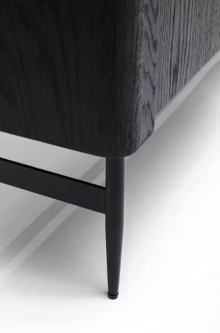 Szafka RTV Milano 200x55 Cm Ciemnobrązowa*KARE Design Clearance