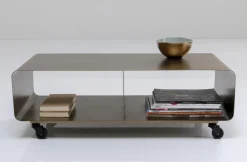 Szafka RTV M Mobil 90x30 Cm Brązowa*KARE Design Outlet