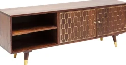 Szafka RTV Muskat 140x50cm Brązowa*KARE Design Online