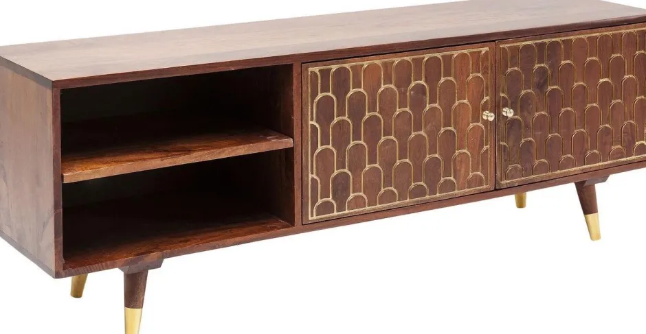 Szafka RTV Muskat 140x50cm Brązowa*KARE Design Online