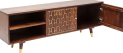 Szafka RTV Muskat 140x50cm Brązowa*KARE Design Online