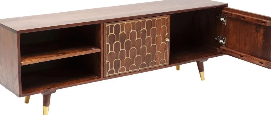 Szafka RTV Muskat 140x50cm Brązowa*KARE Design Online