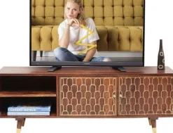 Szafka RTV Muskat 140x50cm Brązowa*KARE Design Online