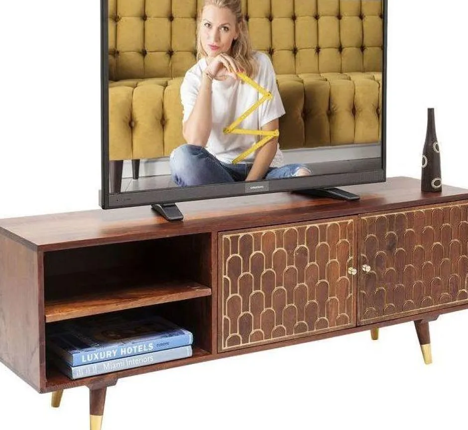 Szafka RTV Muskat 140x50cm Brązowa*KARE Design Online