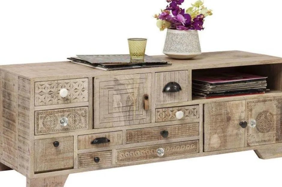 Szafka RTV Puro 125x45 Cm Naturalna*KARE Design Hot