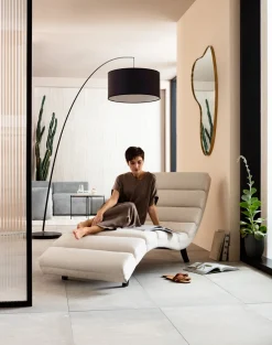 Szezlong Balou 190x89 Cm Kremowy*KARE Design Hot