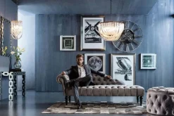 Szezlong Desire 200x85 Cm Szary*KARE Design Hot