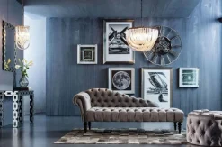 Szezlong Desire 200x85 Cm Szary*KARE Design Hot
