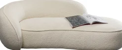 Szezlong Do Salonu Beżowy Tapicerowany 200x108 Cm*KARE Design Hot