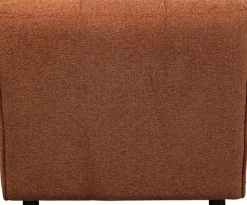 Szezlong - Moduł Pikowany Brązowy 90x147 Cm*KARE Design Outlet