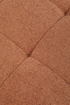 Szezlong - Moduł Pikowany Brązowy 90x147 Cm*KARE Design Outlet