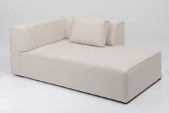 Szezlong Tapicerowany Moduł Kremowy Prawy 182x118 Cm*KARE Design Hot