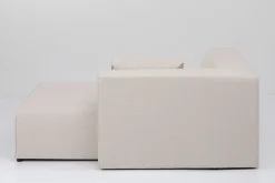 Szezlong Tapicerowany Moduł Kremowy Prawy 182x118 Cm*KARE Design Hot