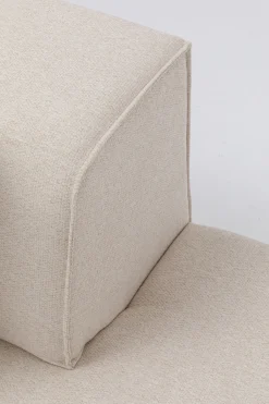 Szezlong Tapicerowany Moduł Kremowy Prawy 182x118 Cm*KARE Design Hot