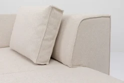 Szezlong Tapicerowany Moduł Kremowy Prawy 182x118 Cm*KARE Design Hot