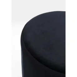 Taboret Cherry Ø35 Cm Czarny Podstawa Złota*KARE Design Online