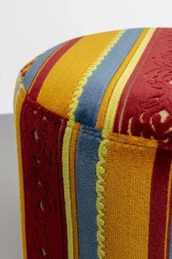 Taboret Okrągły Kolorowy Z Czarną Podstawą Ø36 Cm*KARE Design Best