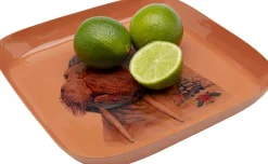 Taca Brązowa Ze Stali Motyw Zwierzęcy Mors 21x21 Cm*KARE Design Discount