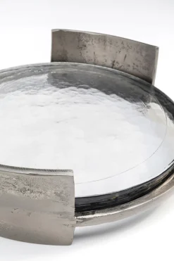 Taca Elio Ø39 Cm Aluminium I Szkło*KARE Design Online