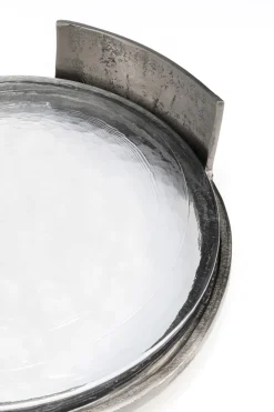 Taca Elio Ø39 Cm Aluminium I Szkło*KARE Design Online