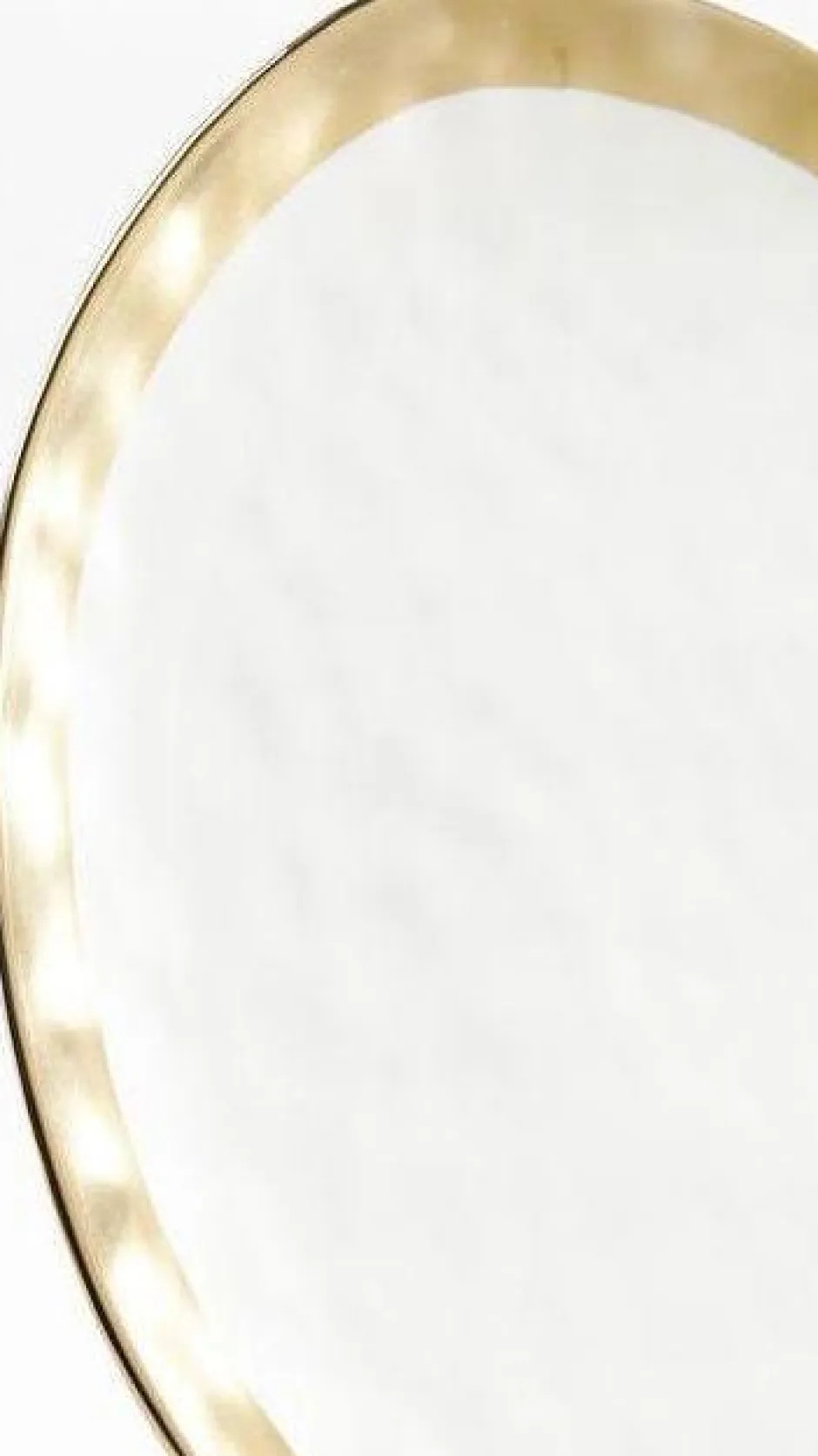 Talerz Bell ∅31 Cm Biało-złoty*KARE Design Online