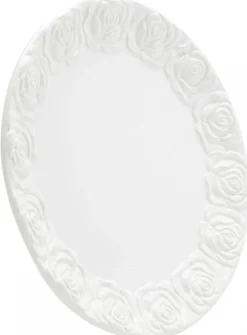 Talerz Do Serwowania Rosa Ø35 Cm Biały*KARE Design Sale