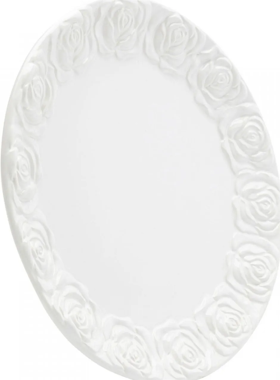 Talerz Do Serwowania Rosa Ø35 Cm Biały*KARE Design Sale